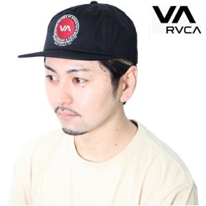 RVCA ルーカ キャップ 帽子 VA CONTACT SPORT SNAPBACK アジャスター ベースボールキャップ 男女兼用 ユニセックス メンズ レディース ルカ ロゴ コットン素材｜carre-store