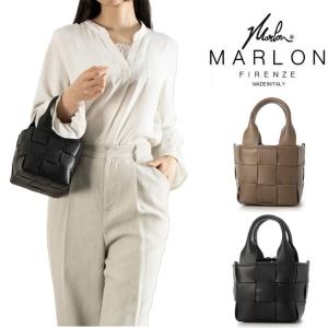MARLON マーロン ハンドバッグ ショルダーバッグ ホワイト レディース