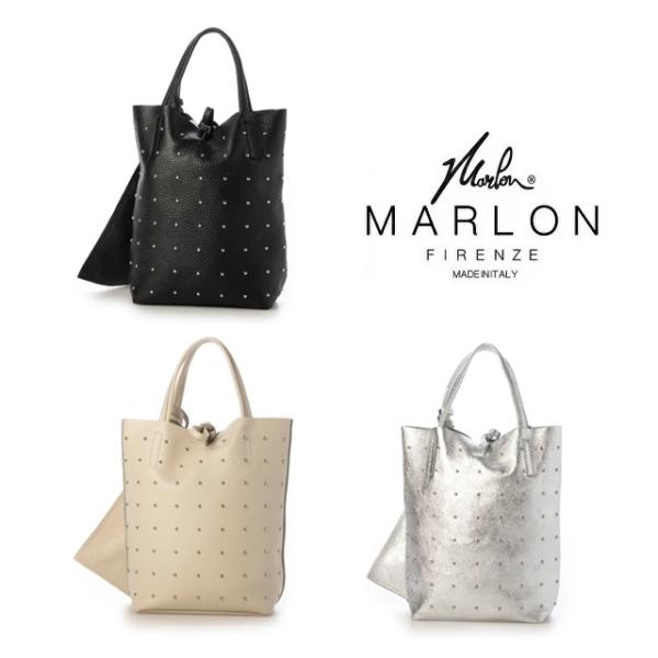 MARLON FIRENZE マーロンフィレンツェ レザーミニトートバッグ レディース イタリア製 ...