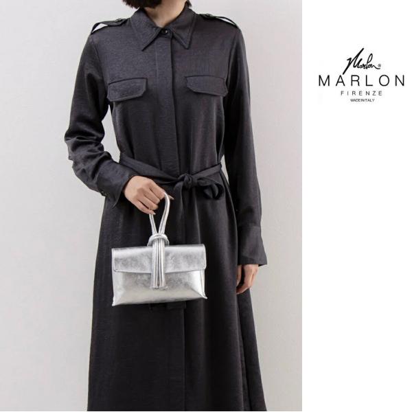MARLON FIRENZE マーロンフィレンツェ ハンドバッグ レディース イタリア製 本革 バッ...