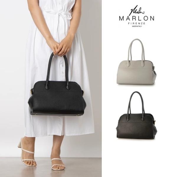 MARLON FIRENZE マーロンフィレンツェ レザートートバッグ レディース イタリア製 本革...