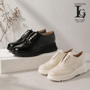 Luca Grossi ルカグロッシ レディース シューズ メダリオン タッセル