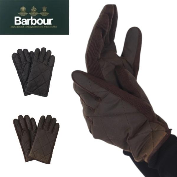 バブアー BARBOUR メンズ barbour winterdale gloves 手袋 グローブ...