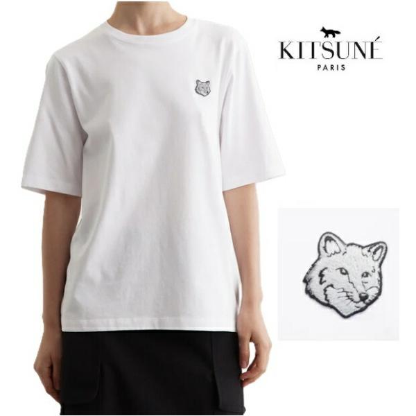 メゾンキツネ Maison kitsune Tシャツ BOLD FOX HEAD PATCH COM...