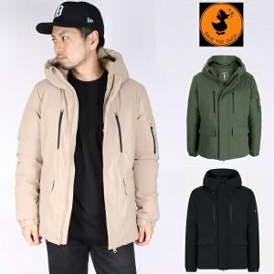 SAVE THE DUCK フーテッド ブルゾン 中綿ジャケット-