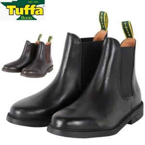 Tuffa Boots タッファ ブーツ レザー サイドゴアブーツ CONNEMARA 本革 イギリス トラッド シューズ ブーツ ジョッキー ブラック ブラウン｜carre-store