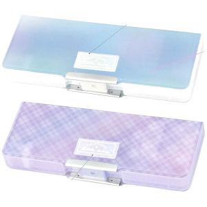 エアリークリア コンパクト 両面開き ペンケース...の商品画像