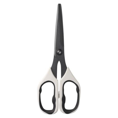 メガサクプロ ハサミ フッ素コート 白 CU-221-W ソニック