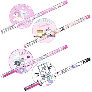 在庫処分 赤鉛筆 52268/フレーバー 52269/ロリポップ 52270/フレンズ 52271/コスモトリップ Q 2020年11月　女の子 かわいい 文房具