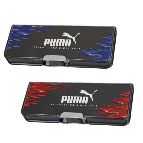 PUMA プーマ マグネット筆入 ピッタントン プーマ 2ドア 両面 コンパクト 筆箱 CH053L...