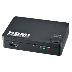 オーム電機 HDMIセレクター 3ポート 黒 AV-S03S-K 05-0576