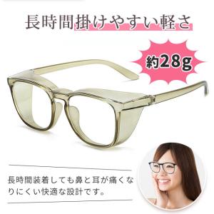 花粉 メガネ 眼鏡 曇り止め 曇らない 大人用...の詳細画像5