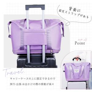 キャリーバッグ ボストンバッグ 3way 拡張...の詳細画像5