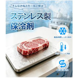 【新作10%OFF】ステンレス保冷剤 急速冷却...の詳細画像2