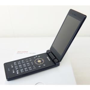 ドコモ docomo シャープ AQUOSケータイ SH-06G ブラック SIMロック解除済 中古美品 #1939｜carry-mobile