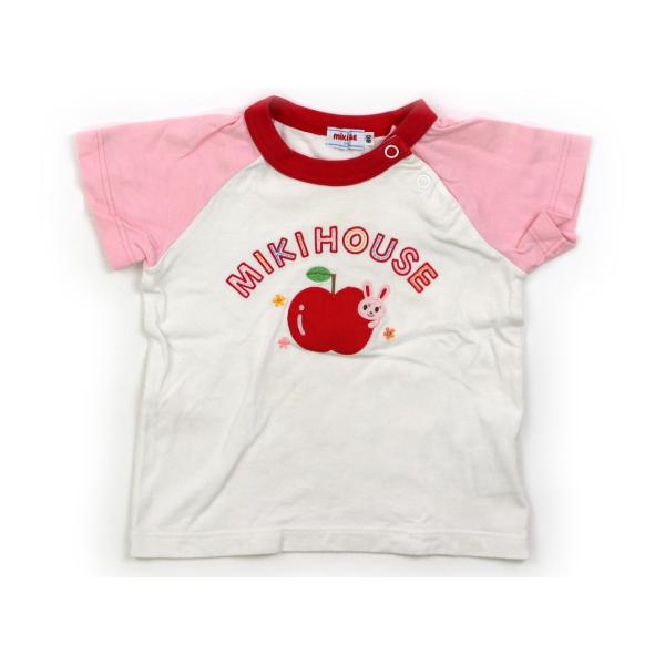 ミキハウス miki HOUSE Tシャツ・カットソー 80サイズ 女の子 子供服 ベビー服 キッズ