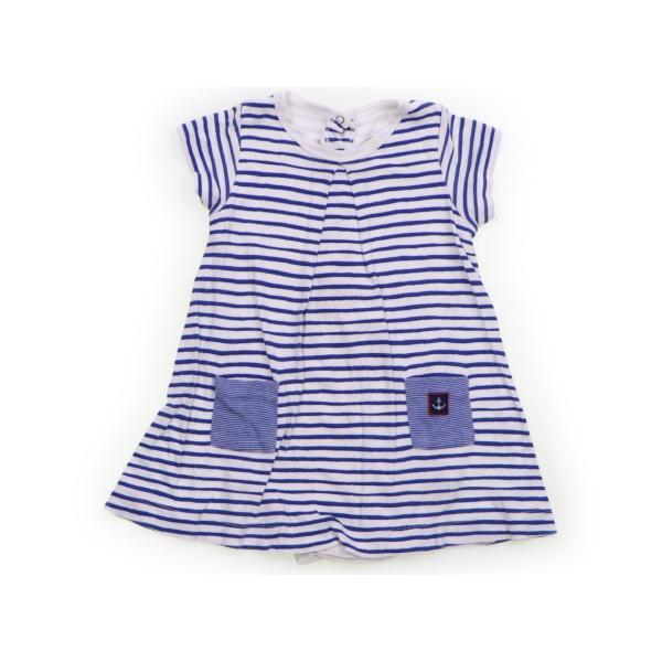 プチバトー PETIT BATEAU ワンピース 80サイズ 女の子 子供服 ベビー服 キッズ