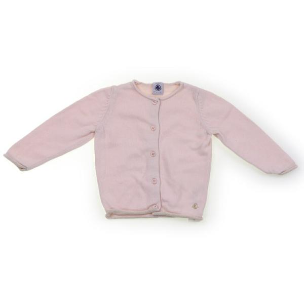 プチバトー PETIT BATEAU カーディガン 80サイズ 女の子 子供服 ベビー服 キッズ