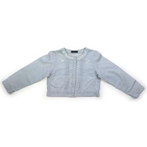 べべ BeBe カーディガン 130サイズ 女の子 子供服 ベビー服 キッズ｜carryon