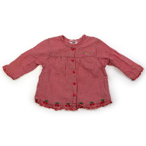 ミキハウス miki HOUSE シャツ・ブラウス 120サイズ 女の子 子供服 ベビー服 キッズ