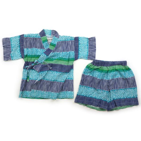 ラブ＆ピース＆マネー Love&amp;Peace&amp;Money 浴衣・甚平・季節のイベント 80サイズ 男の...