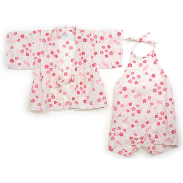 ミキハウス miki HOUSE 浴衣・甚平・季節のイベント 70サイズ 女の子 子供服 ベビー服 ...