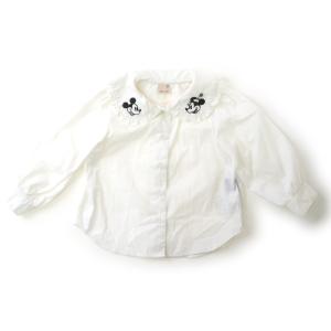 プティマイン petit main シャツ・ブラウス 100サイズ 女の子 子供服 ベビー服 キッズ
