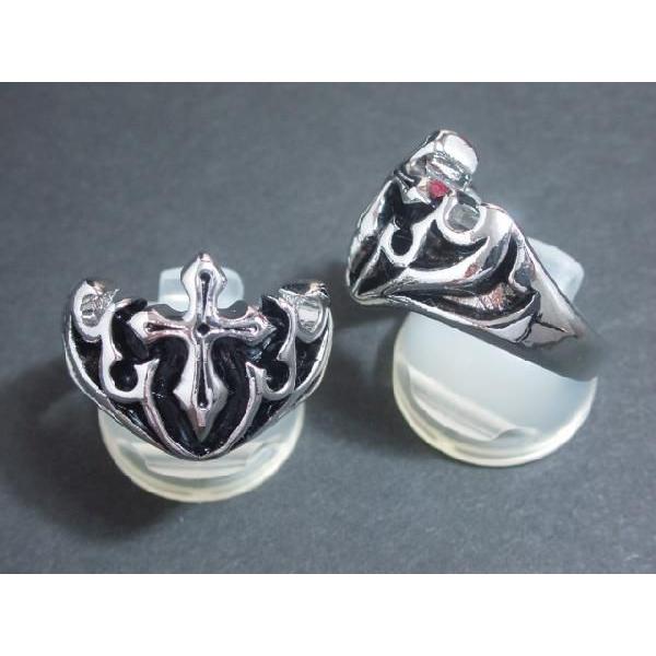 【送料無料】クロスシールド　リング　指輪　【メンズ】【メール便：送料無】代引き可：送料別