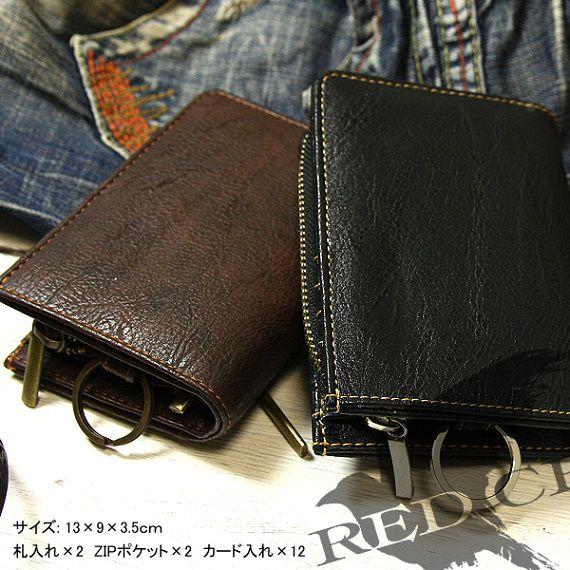 RED　CROW（レッドクロウ）セパレートショートウォレット　折財布　RC-1002　メンズ