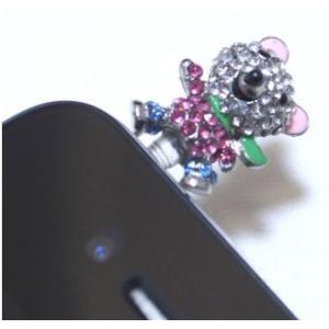 【送料無料】ブタ クマ ゾウ スマホピアス【イ...の詳細画像1