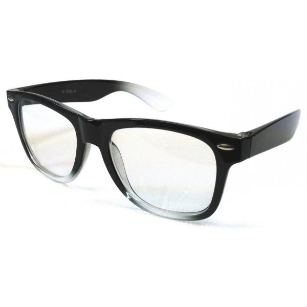 【６０％ＯＦＦ】【伊達メガネ】セルフレームサングラス(UVカット)526