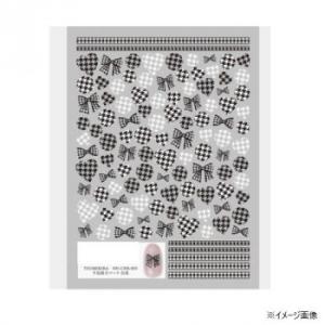 TSUMEKIRA(ツメキラ) ネイルシール 千鳥格子パーツ 白黒 NN-CDR-003