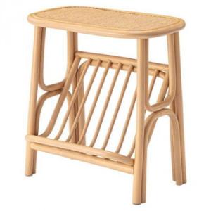 東谷 マガジンラック付きサイドテーブル ナチュラル GUY-262NA