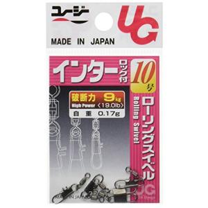 植田漁具 インター付ローリング 黒 10 I30111B2の商品画像