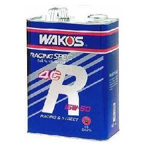 WAKO'S （ワコーズ）　エンジンオイル  4CR（フォーシーアール）粘度15W-50 4L缶