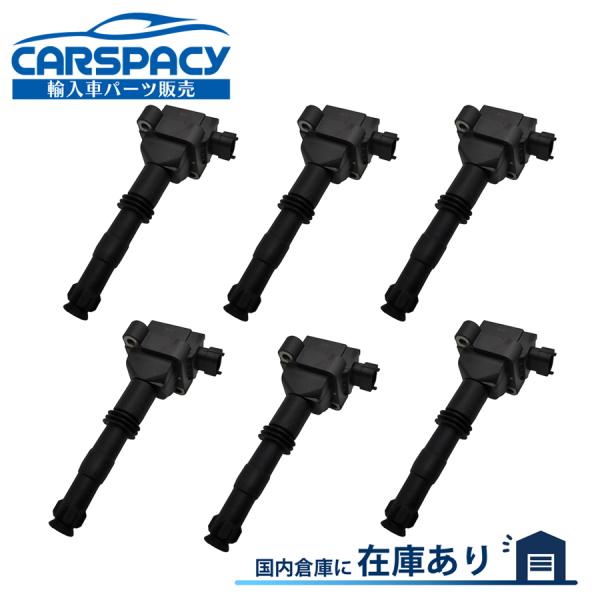 新品即納 ポルシェ ボクスター 986 987 ケイマン イグニッションコイル 6本SET 9966...
