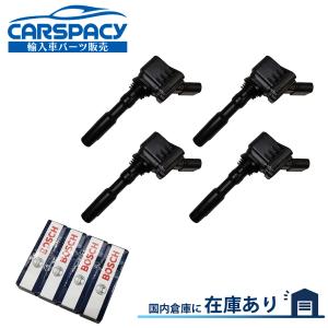 新品即納 VW ザ・ビートル 5C CZD ゴルフ7 5G CJZ CPT CHP イグニッションコイル スパークプラグ 04E905110B 04E905110K 4本SET 6ヶ月保証
