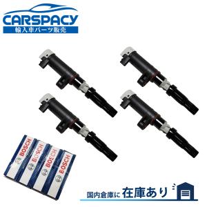 新品即納 7700107177 ルノー カングー KW 1.6 16V イグニッションコイル スパークプラグ 4本SET 8200154186 8200568671 6ヶ月保証