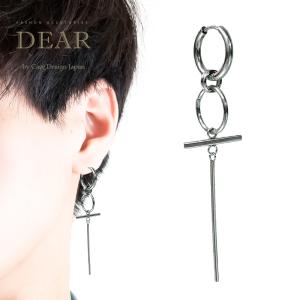 タイプE 片耳 BTS テテ クロス 十字架 ピアス イヤリング ロック パンク 韓国 芸能人 最新 お洒落 揺れる 流行 バンタン オルチャン 彼氏 プレゼント ギフト