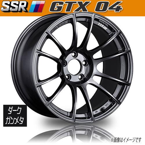 ホイール新品 1本のみ SSR GTX04 ダークガンメタ スピ−ドスター 19インチ 5H112 ...