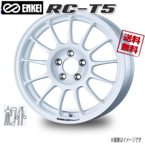 ENKEI エンケイ RC-T5 ホワイト 15インチ 5H114.3 7J+34 1本 75 業販...