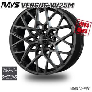 再値下げ　RAYS VERSUS 19 インチタイヤ、ホイール４本セット RAYS RAYS VERSUS VV25M ジェットブラック YNJ 19インチ 5H114.3 8J+48