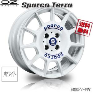 OZレーシング OZ Sparco Terra ホワイト 17インチ 4H108 7J+25 1本 ...