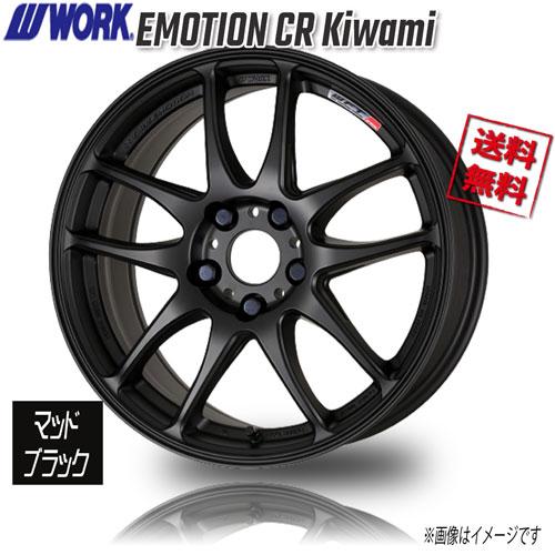 WORK WORK EMOTION CR Kiwami マットフ゛ラック 18インチ 5H114.3...