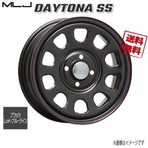 15インチ 4H100 7J 7J+30 4穴 ホイール 【1本単品 新品】 BK(ブラック