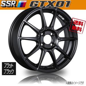 ホイール新品 2本セット SSR GTX01 フラットブラック 16インチ 4H100 6.5J+42 業販4本購入で送料無料