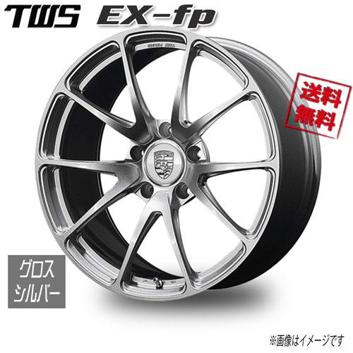 TWS TWS EX-fp グロスシルバー 19インチ 5H130 12J+46 4本 業販4本購入...