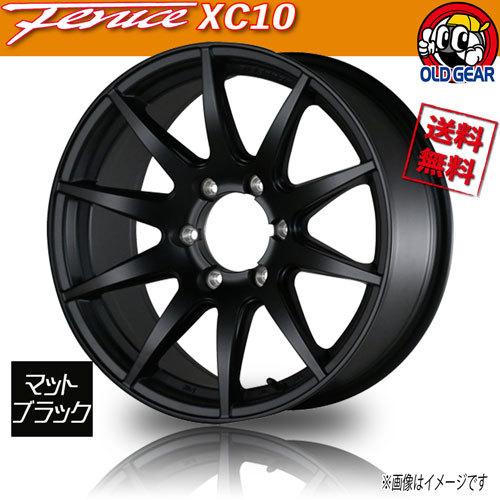 ホイール新品 1本のみ ドゥオール フェニーチェ クロス XC10 マットブラック 18インチ 6H...