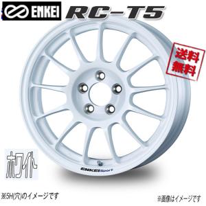 ENKEI エンケイ RC-T5 ホワイト 15インチ 4H100 7.5J+40 1本 75 業販...