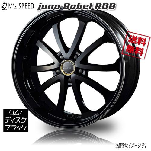 M&apos;z SPEED juno Babel RDB リム/ディスク ブラック 19インチ 5H100 ...